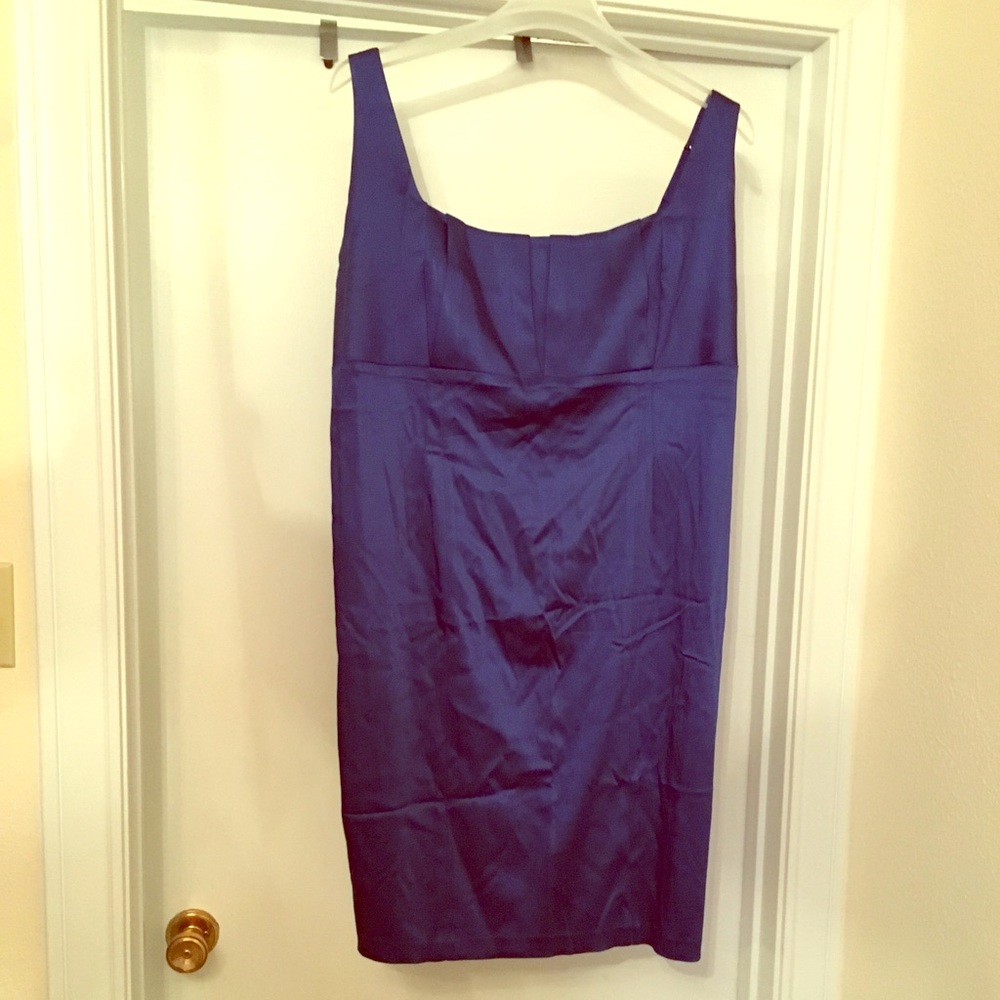 Blue Calvin Klein dress plus size